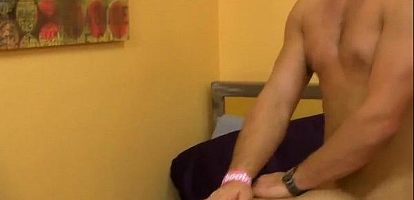  Hot gay Drake Mitchell is a physical therapist with wandering arms